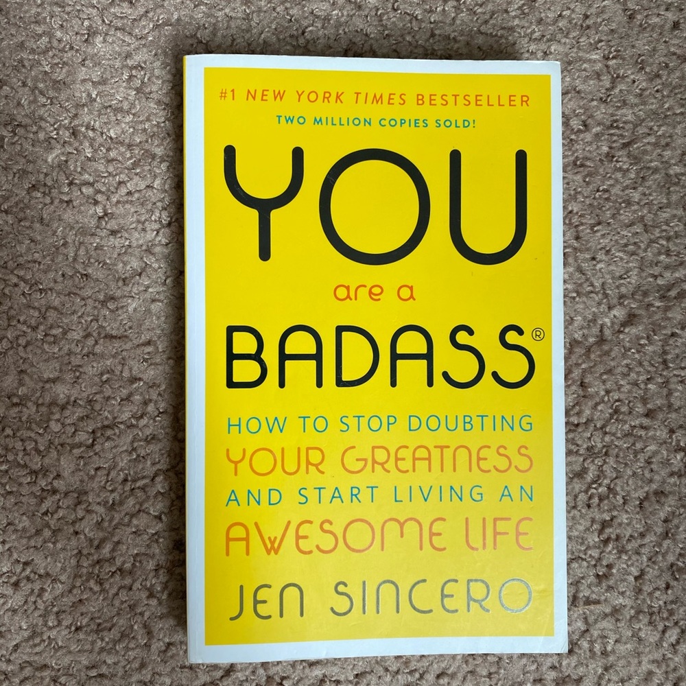“You are a badass” book